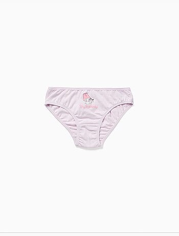 Set van 5 katoenen slips met kuromi-prints