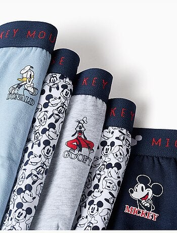 Set van 5 katoenen slips met mickey & friends