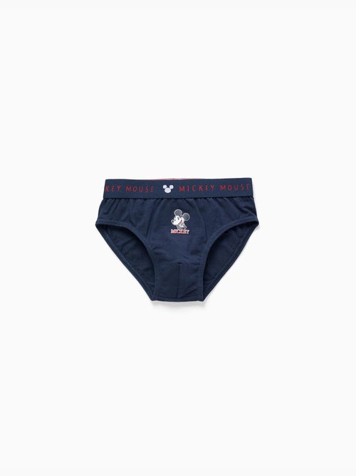 Set van 5 katoenen slips met mickey & friends - Kiabi
