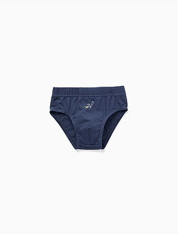 Set van 5 katoenen slips met raketprints
