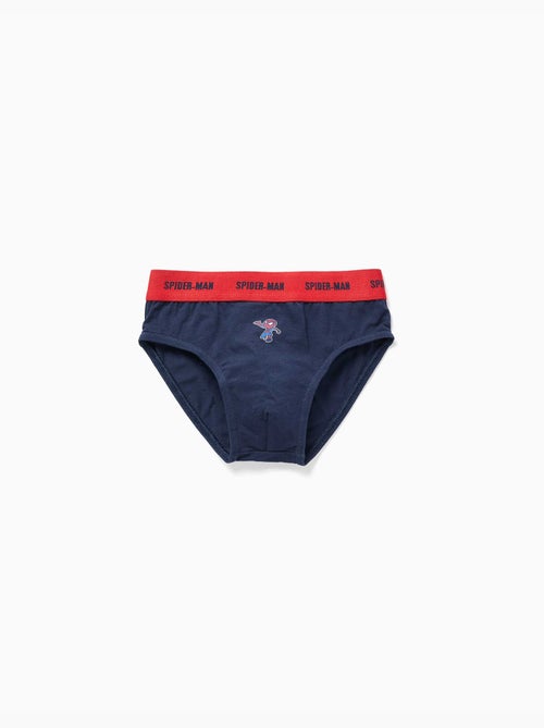 Set van 5 katoenen slips met spider-man prints - Kiabi Set van 5 katoenen slips met spider-man prints - Kiabi