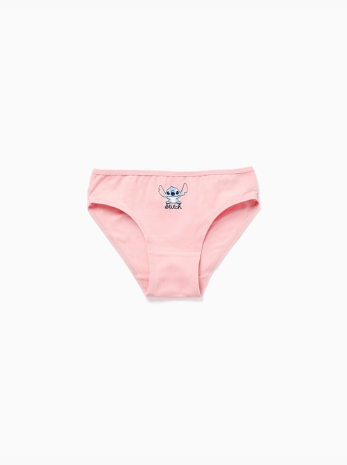 Set van 5 katoenen slips met Stitch prints - Kiabi