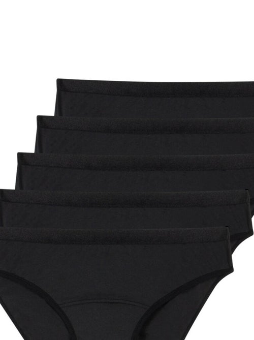 Set van 5 menstruatieslips dames athena - Kiabi