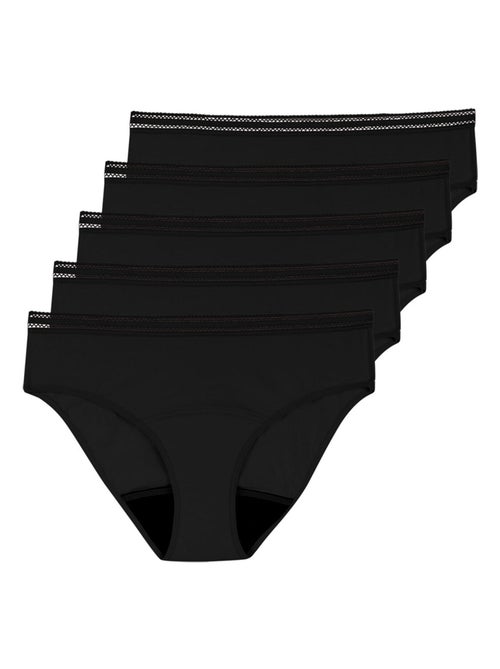 Set van 5 menstruatieslips dames athena - Kiabi