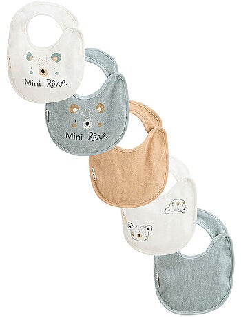 Set van 5 mini dream baby slabbetjes