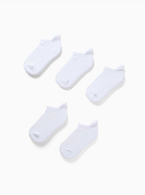 Set van 5 paar enkelsportsokken - Kiabi