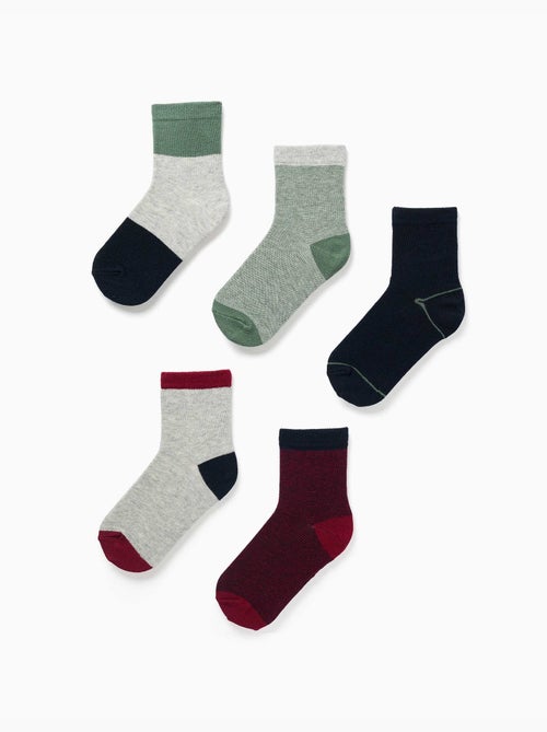 Set van 5 paar fantasie sokken - Kiabi