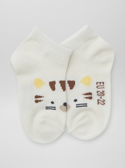 Set van 5 paar onzichtbare sokken - Kiabi