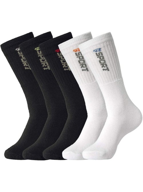 Set van 5 paar sportsokken - atlas for men - Kiabi