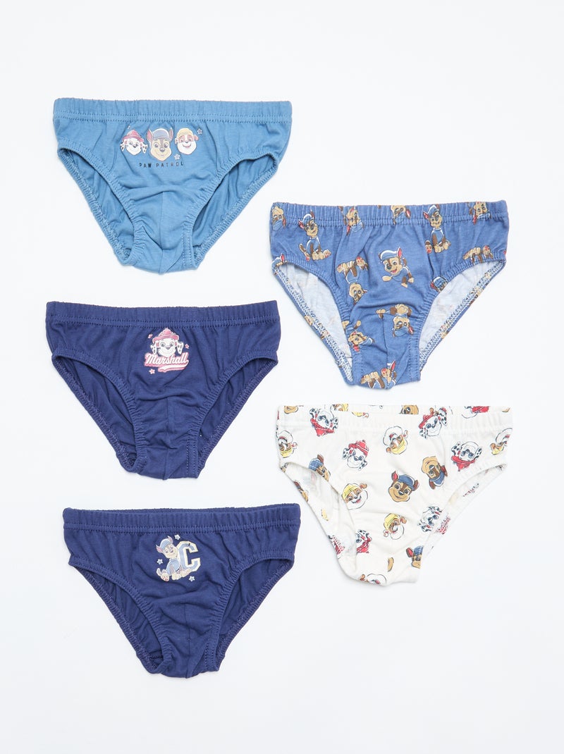 Set van 5 'Paw Patrol'-slips Grijs - Kiabi