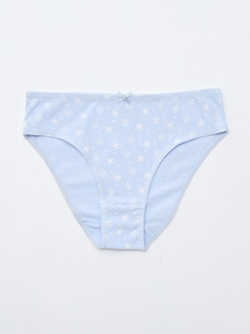 Set van 5 slips 'Frozen' Blauw - Kiabi