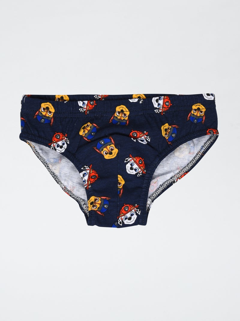 Set van 5 slips 'Pat' Patrouille' Blauw - Kiabi
