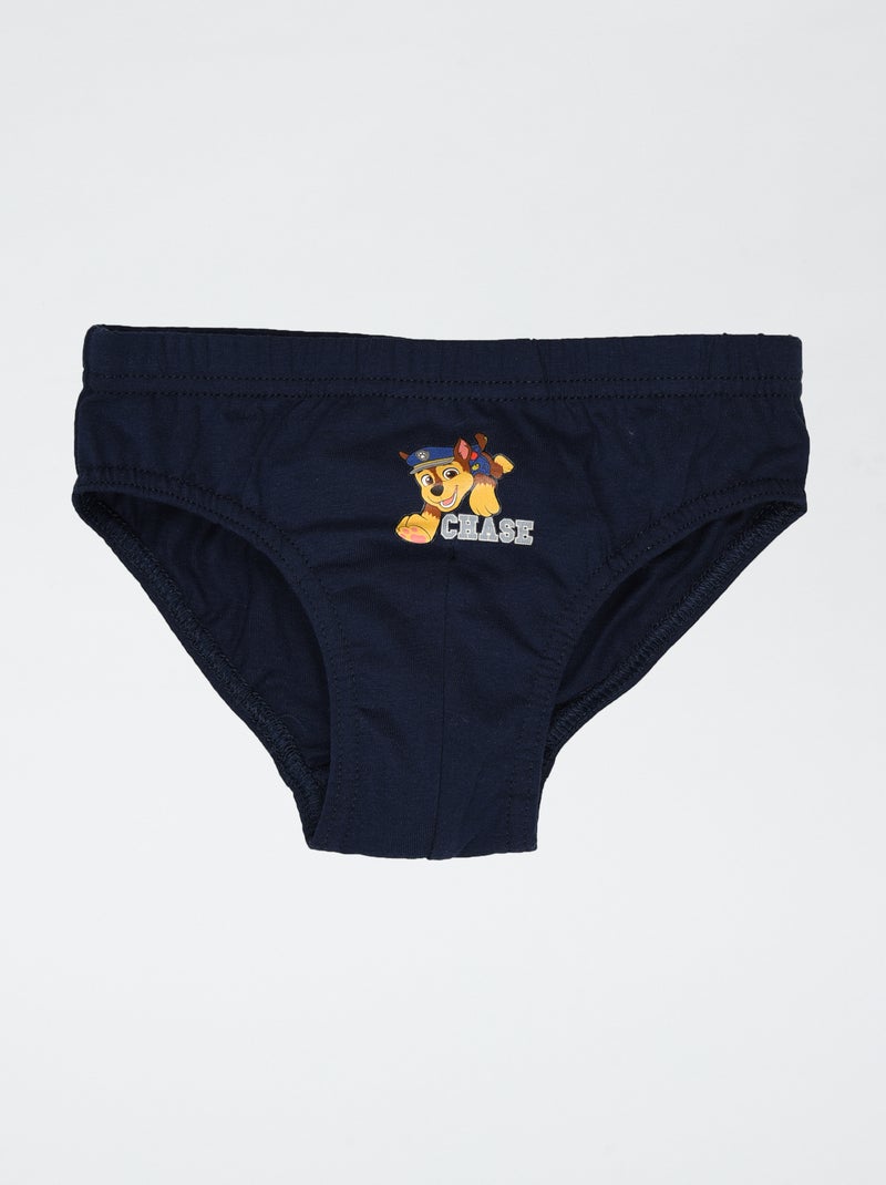 Set van 5 slips 'Pat' Patrouille' Blauw - Kiabi
