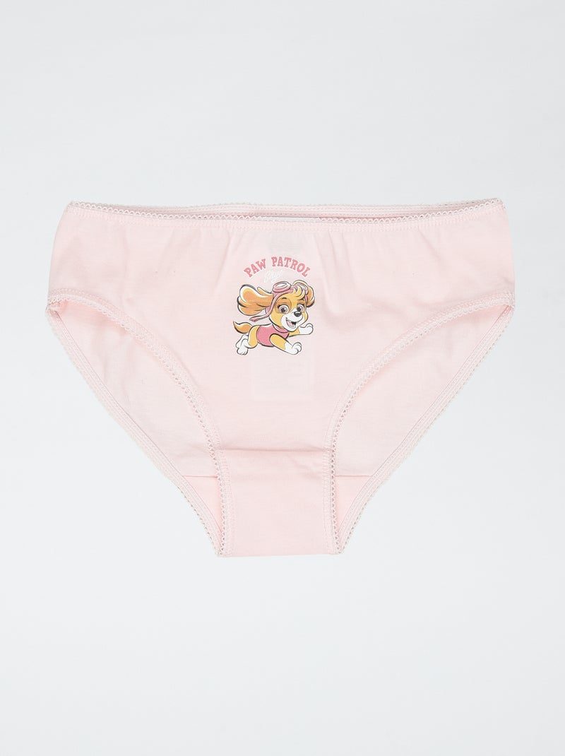 Set van 5 slips 'Pat'patrouille' Rose - Kiabi