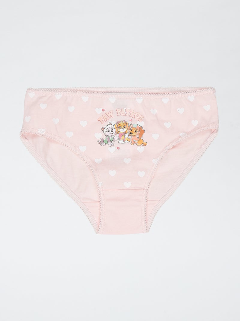 Set van 5 slips 'Pat'patrouille' Rose - Kiabi