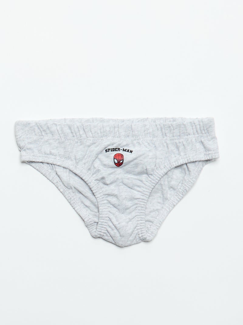 Set van 5 slips 'Spiderman' Blauw - Kiabi