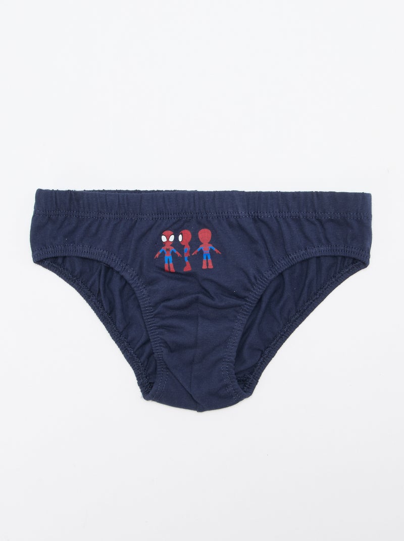 Set van 5 slips 'Spidey' Blauw - Kiabi