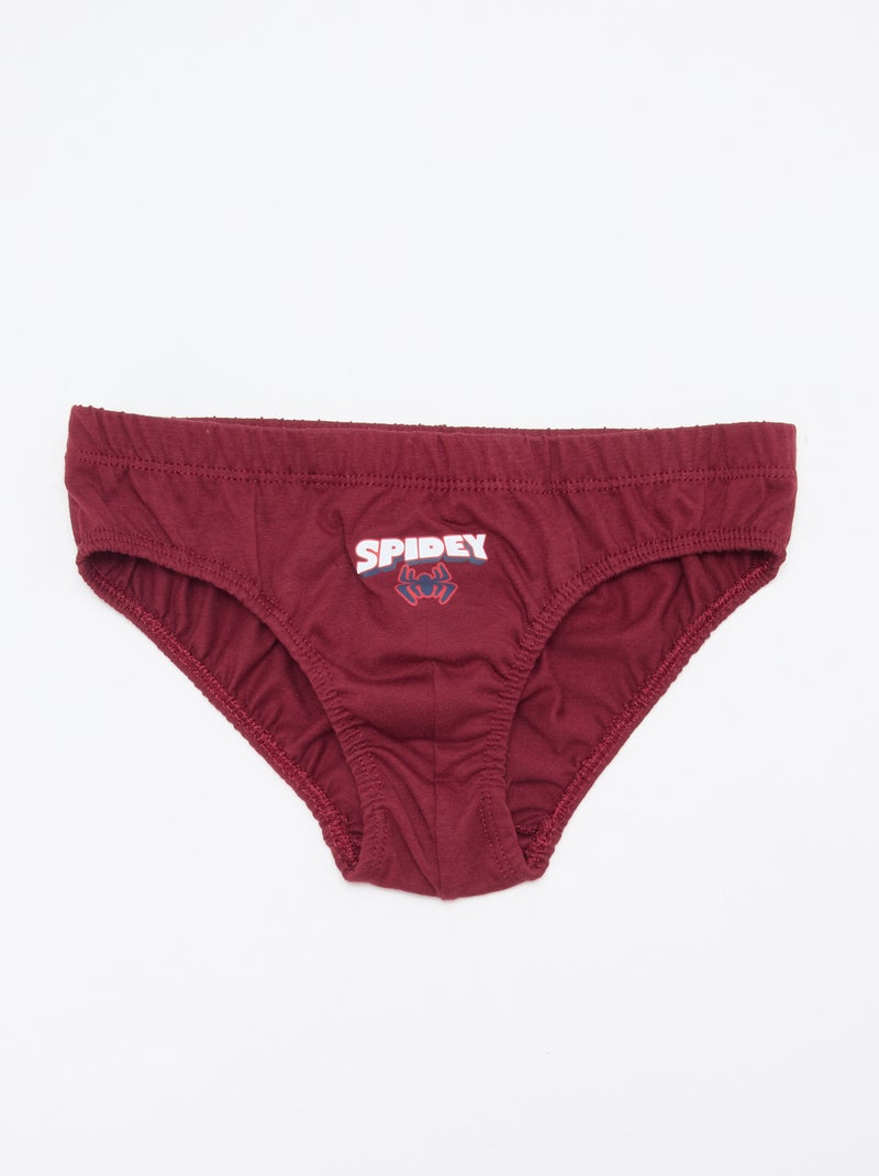 Set van 5 slips 'Spidey' Blauw - Kiabi