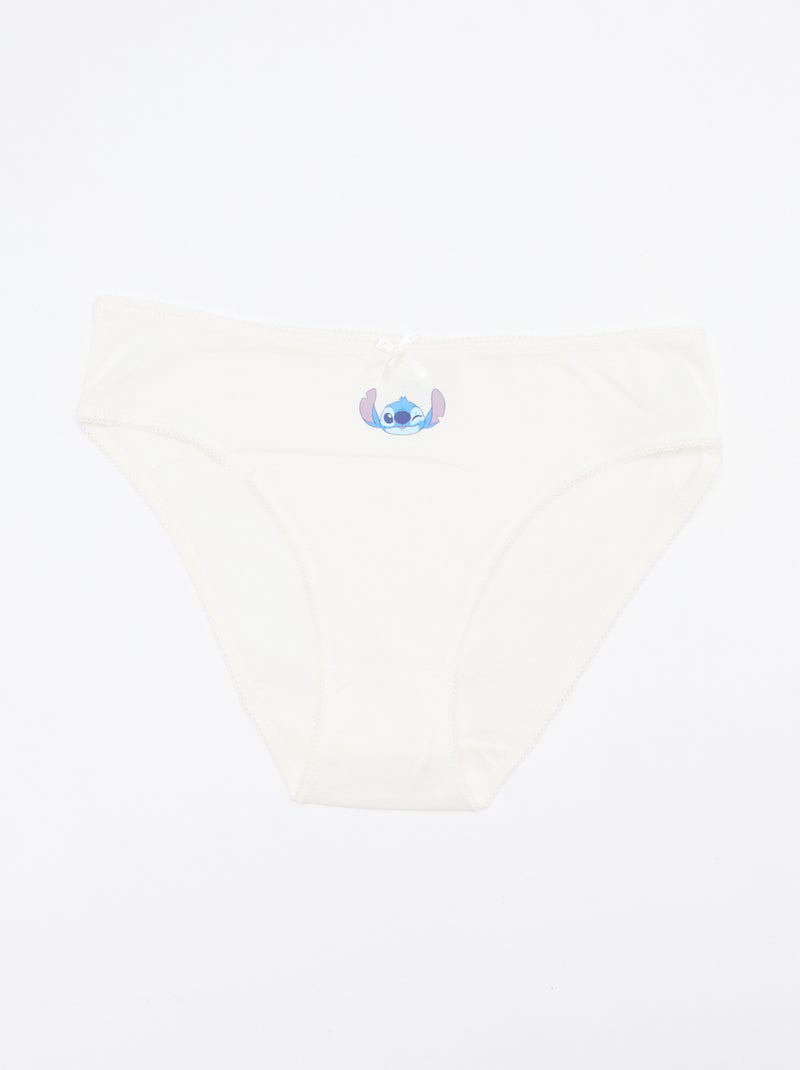 Set van 5 slips 'Stitch' Blauw - Kiabi