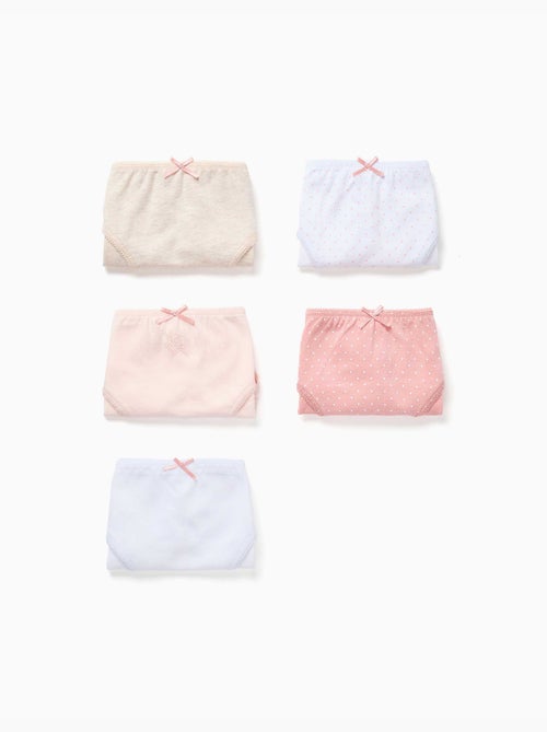 Set van 5 slips 'vlinders' - Kiabi