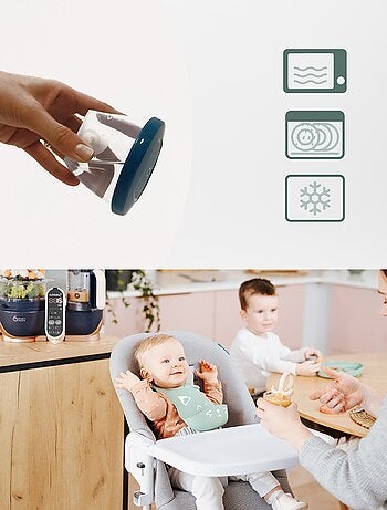Set van 6 'Babybols'-bewaarpotjes | 'Babymoov'