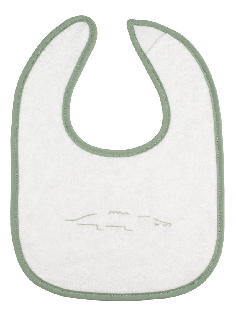 Set van 6 babyslabbetjes Groen - Kiabi