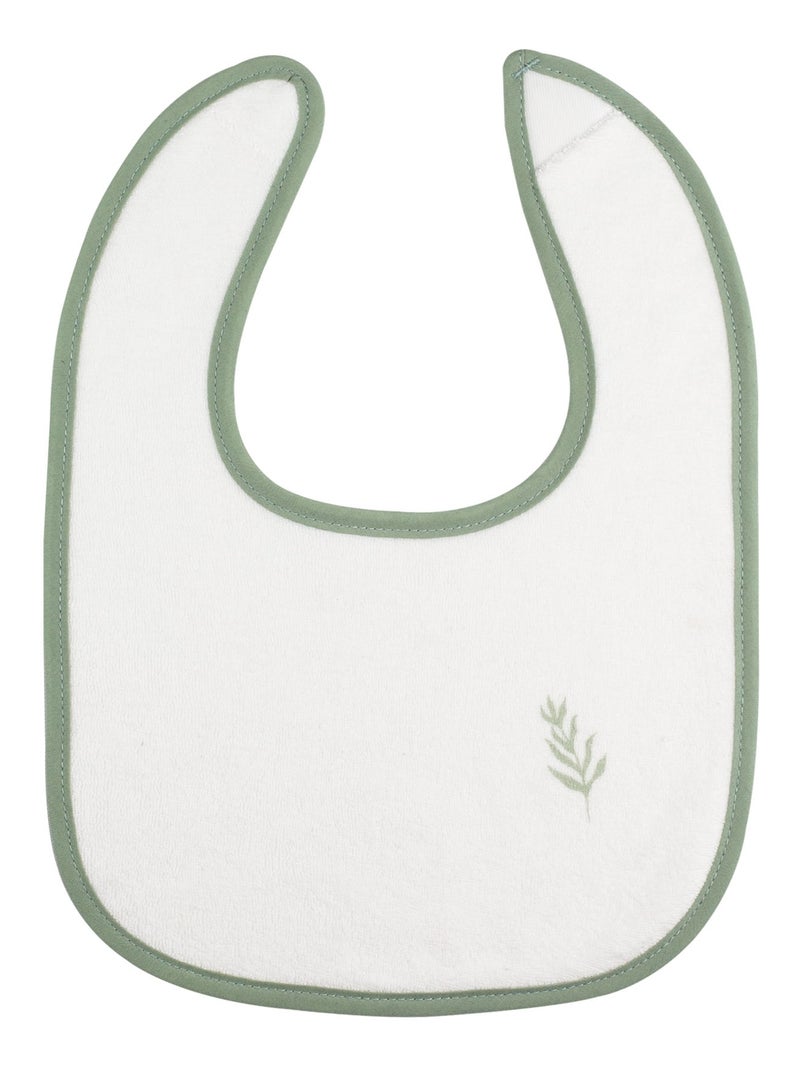 Set van 6 babyslabbetjes Groen - Kiabi