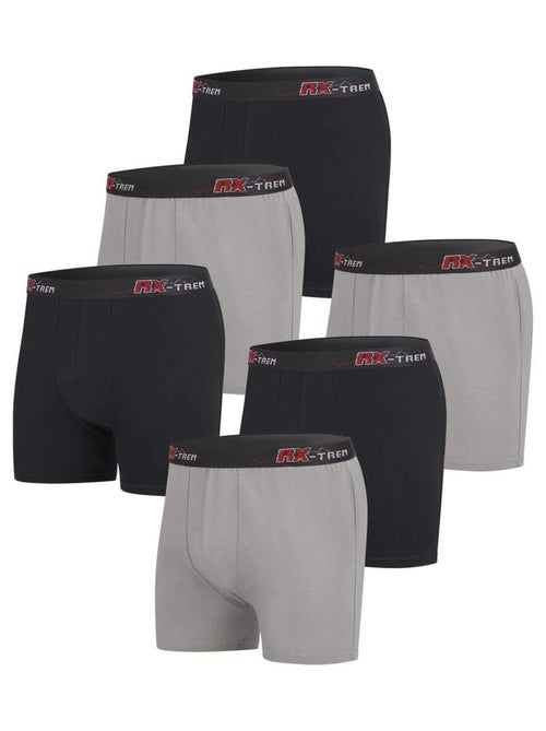 Set van 6 boxershorts - ATLAS FOR MEN - Kiabi Set van 6 boxershorts - ATLAS FOR MEN - Kiabi