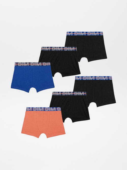 Set van 6 boxershorts 'DIM' - Kiabi