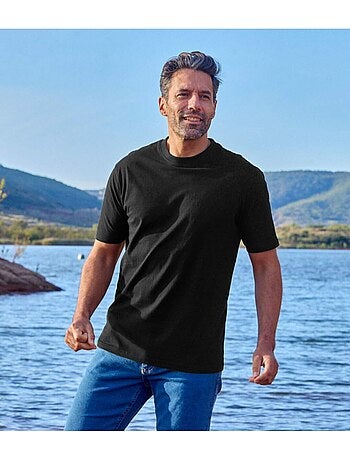 Set van 6 effen T-shirts - ATLAS FOR MEN