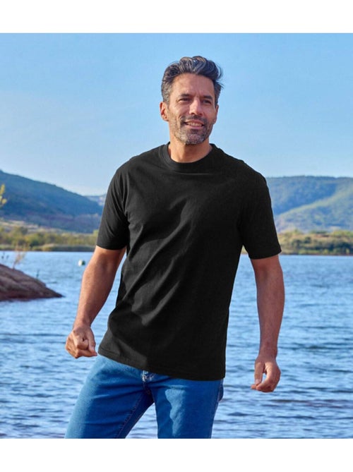 Set van 6 effen t-shirts - ATLAS FOR MEN - Kiabi