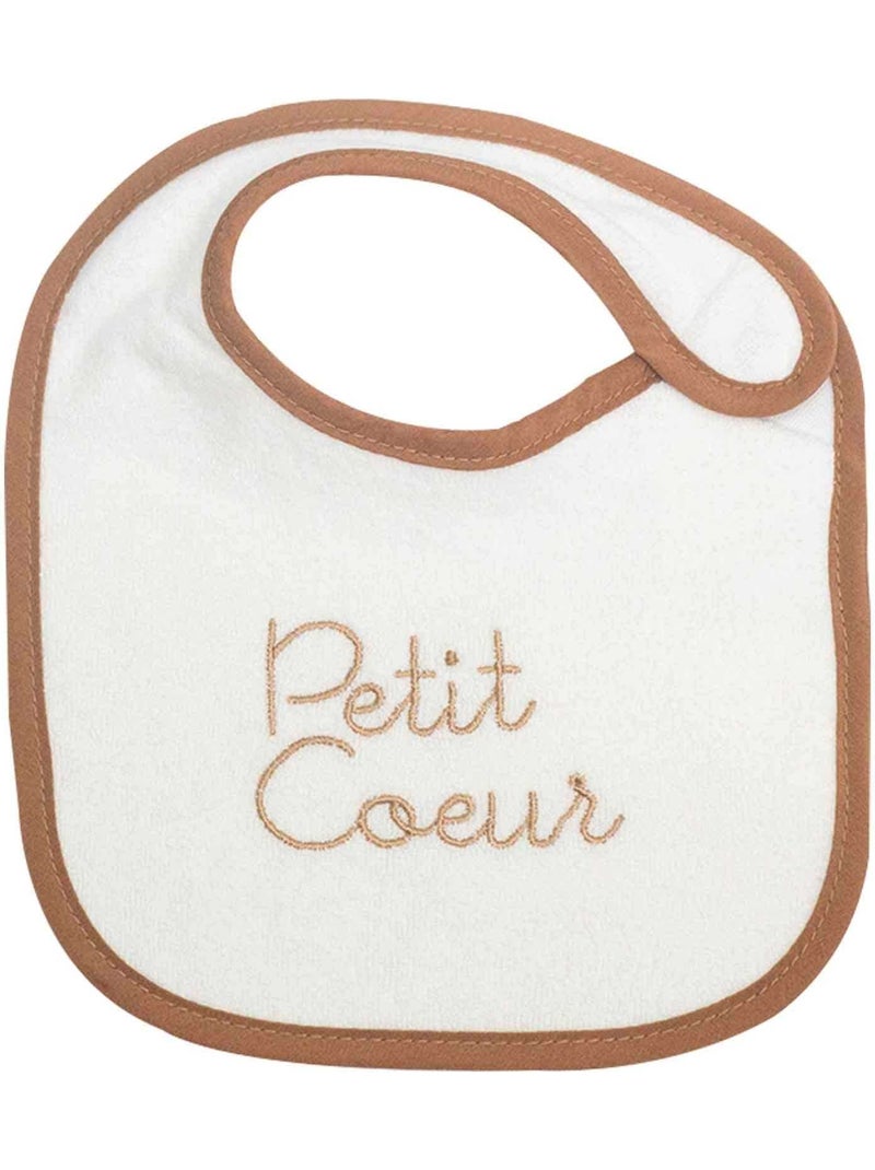 Set van 6 geboorte slabbetjes Beige - Kiabi