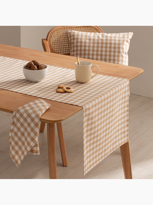 Set van 6 katoenen servetten met vichy-ruit - gamusi - Kiabi Set van 6 katoenen servetten met vichy-ruit - gamusi - Kiabi
