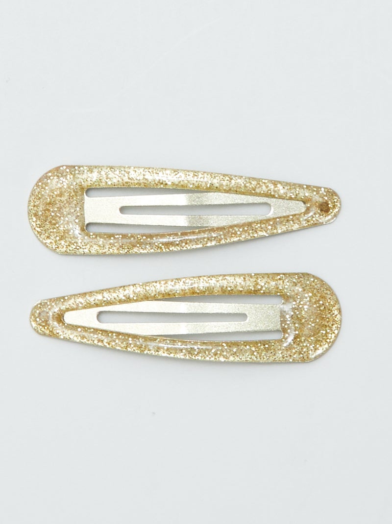 Set van 6 klikspeldjes ROSE - Kiabi