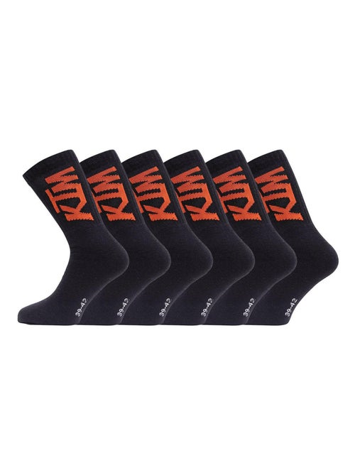 Set van 6 paar herentennisschoenen - Kiabi Set van 6 paar herentennisschoenen - Kiabi