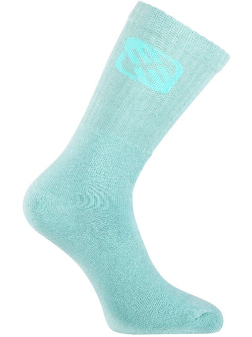 Set van 6 paar neonkleurige tennisschoenen voor heren - Kiabi
