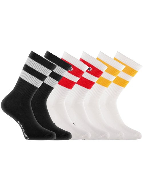 Set van 6 paar serge blanco tennisschoenen - Kiabi