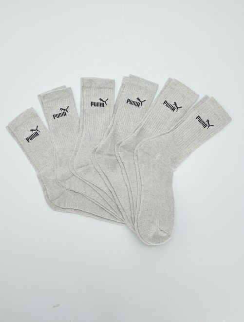 Set van 6 paar sokken 'Puma' - Kiabi
