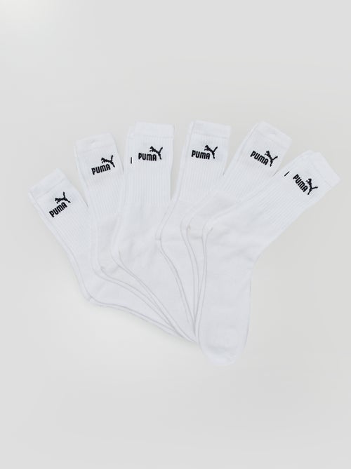 Set van 6 paar sokken 'Puma' - Kiabi