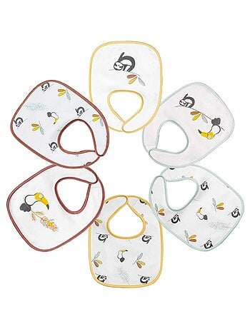 Set van 6 slabbetjes