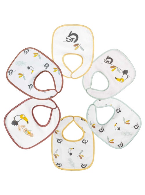 Set van 6 slabbetjes - Kiabi