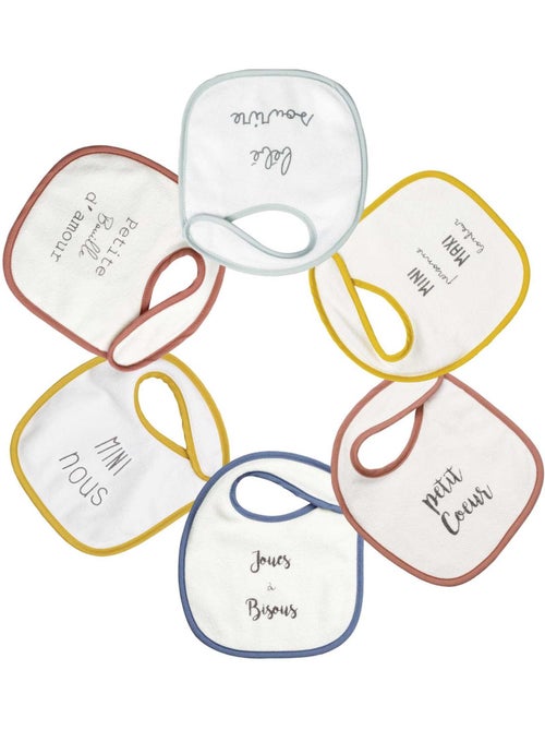 Set van 6 slabbetjes - Kiabi Set van 6 slabbetjes - Kiabi
