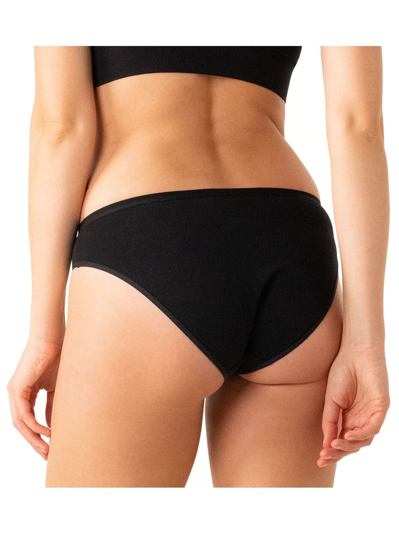 Set van 6 slipjes dames ecopack basic athena Multicolor - Kiabi