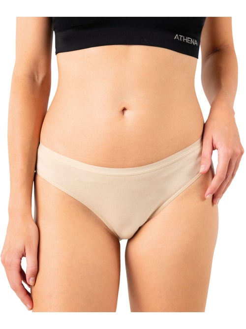 Set van 6 slipjes dames ecopack basic athena - Kiabi