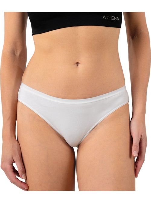 Set van 6 slipjes dames ecopack basic athena - Kiabi