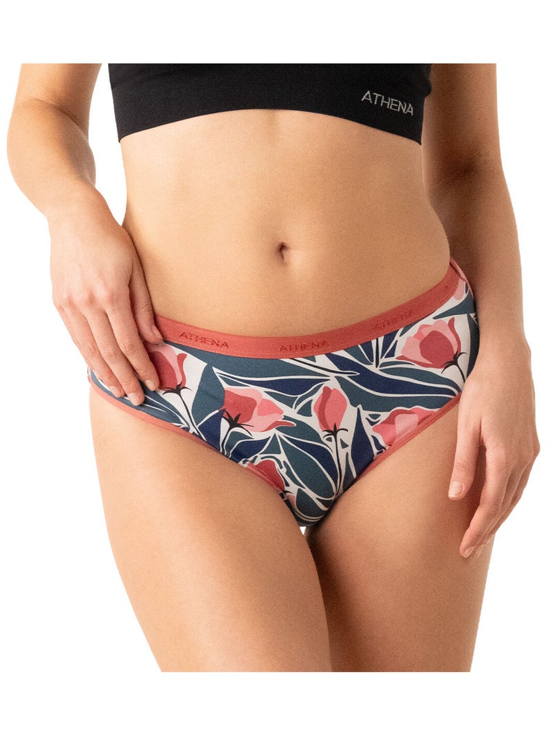 Set van 6 slipjes dames ecopack mode athena Multicolor - Kiabi