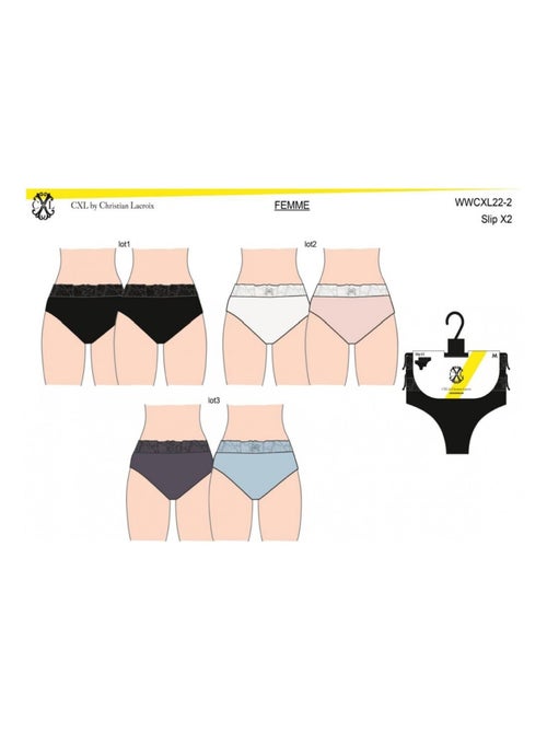 Set van 6 slips CXL by LACROIX - Kiabi Set van 6 slips CXL by LACROIX - Kiabi