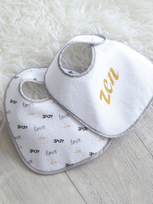 Set van 7 baby slabbetjes - Kiabi Set van 7 baby slabbetjes - Kiabi