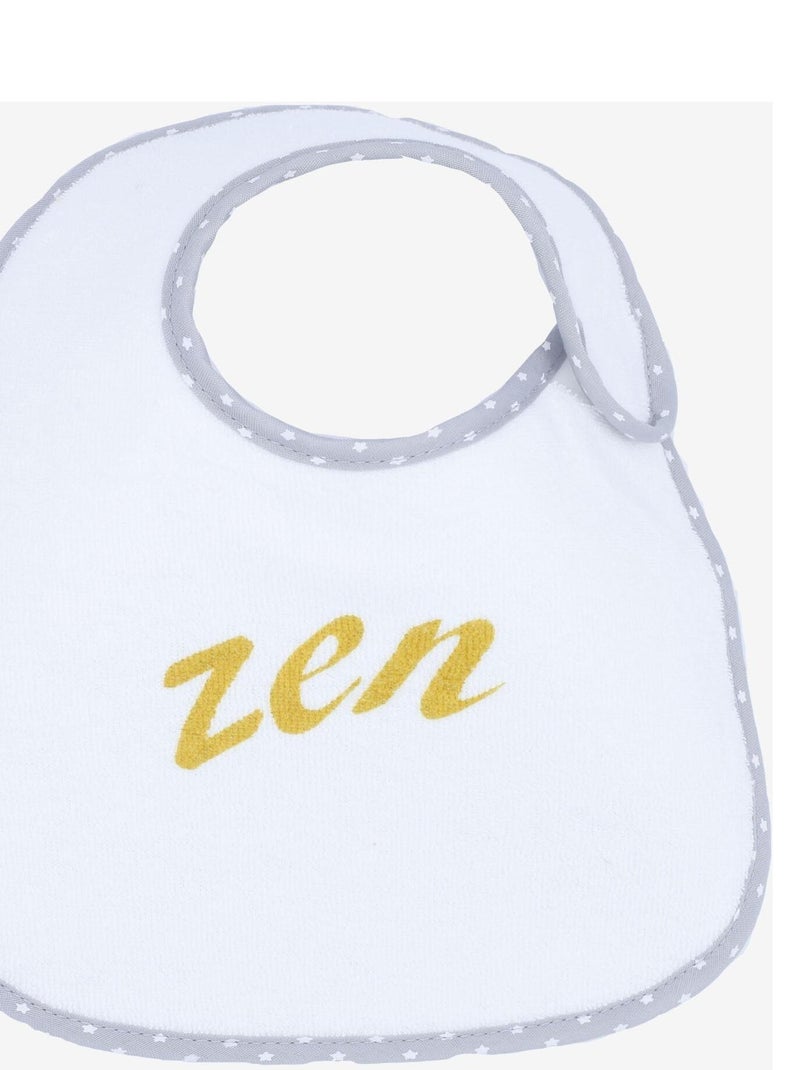 Set van 7 baby slabbetjes Geel - Kiabi