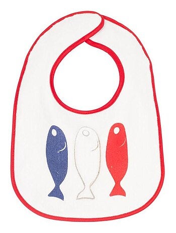 Set van 7 babyslabbetjes